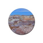 PAINTED DESERT Rubber Coaster (Round) 