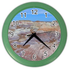 Painted Desert Color Wall Clocks by trendistuff