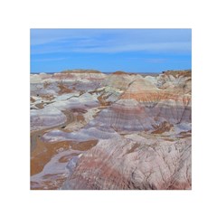 Painted Desert Small Satin Scarf (square)  by trendistuff