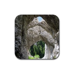 Limestone Formations Rubber Coaster (square)  by trendistuff