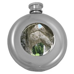 Limestone Formations Round Hip Flask (5 Oz) by trendistuff