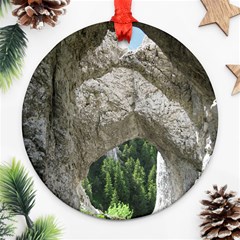 Limestone Formations Round Ornament (two Sides)  by trendistuff