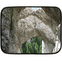 Limestone Formations Double Sided Fleece Blanket (mini) 