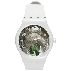 Limestone Formations Round Plastic Sport Watch (m)