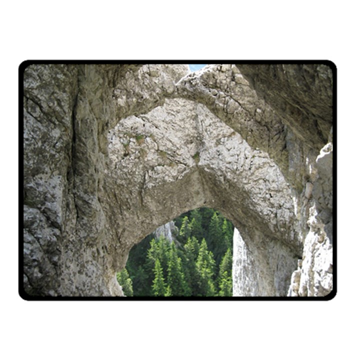 LIMESTONE FORMATIONS Double Sided Fleece Blanket (Small) 