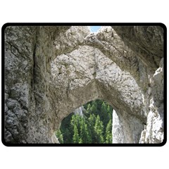 Limestone Formations Double Sided Fleece Blanket (large) 