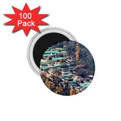 Huanglong Pools 1 75  Magnets (100 Pack)  by trendistuff