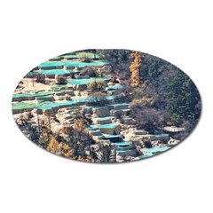 Huanglong Pools Oval Magnet by trendistuff