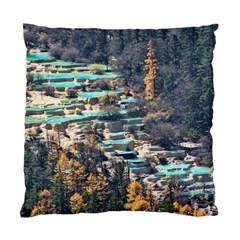 Huanglong Pools Standard Cushion Case (one Side)  by trendistuff