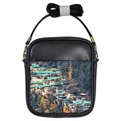 Huanglong Pools Girls Sling Bags by trendistuff