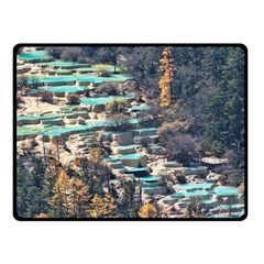 Huanglong Pools Double Sided Fleece Blanket (small) 