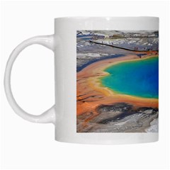 Grand Prismatic White Mugs by trendistuff