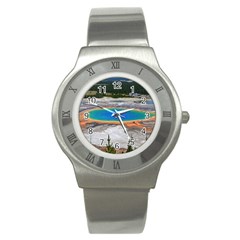 Grand Prismatic Stainless Steel Watches by trendistuff