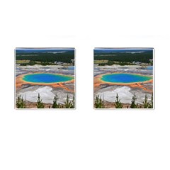 Grand Prismatic Cufflinks (square) by trendistuff