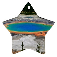 Grand Prismatic Star Ornament (two Sides)  by trendistuff