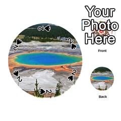 Grand Prismatic Playing Cards 54 (round)  by trendistuff