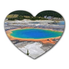 Grand Prismatic Heart Mousepads by trendistuff