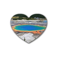 Grand Prismatic Heart Coaster (4 Pack) 