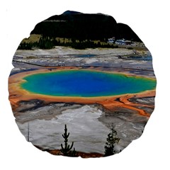 Grand Prismatic Large 18  Premium Round Cushions