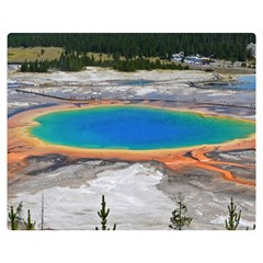 Grand Prismatic Double Sided Flano Blanket (medium)  by trendistuff