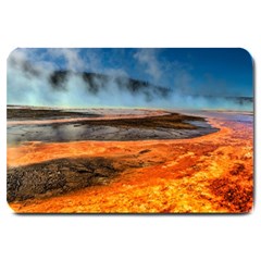 Fire River Large Doormat  by trendistuff