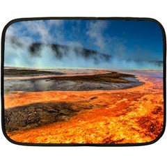 Fire River Double Sided Fleece Blanket (mini) 