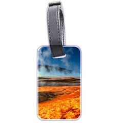 Fire River Luggage Tags (two Sides) by trendistuff