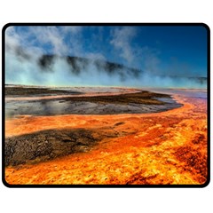 Fire River Double Sided Fleece Blanket (medium) 