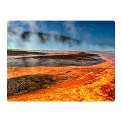 Fire River Double Sided Flano Blanket (mini)  by trendistuff