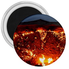 Door To Hell 3  Magnets by trendistuff