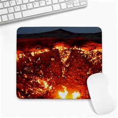 Door To Hell Large Mousepads by trendistuff