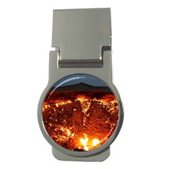 Door To Hell Money Clips (round)  by trendistuff