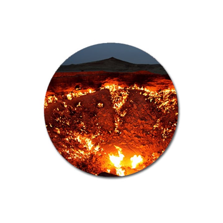 DOOR TO HELL Magnet 3  (Round)