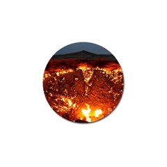 Door To Hell Golf Ball Marker (4 Pack) by trendistuff