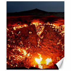 Door To Hell Canvas 20  X 24   by trendistuff