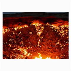 Door To Hell Large Glasses Cloth (2-side) by trendistuff