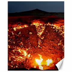 Door To Hell Canvas 11  X 14   by trendistuff