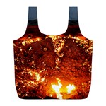 DOOR TO HELL Full Print Recycle Bags (L) 