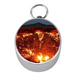 DOOR TO HELL Mini Silver Compasses