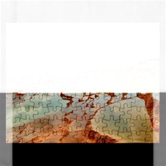 Badab-e Surt Rectangular Jigsaw Puzzl by trendistuff