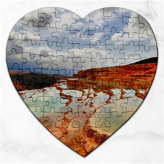 Badab-e Surt Jigsaw Puzzle (heart) by trendistuff