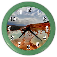 Badab-e Surt Color Wall Clocks by trendistuff