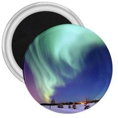 Aurora Borealis 3  Magnets by trendistuff