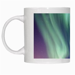 Aurora Borealis White Mugs by trendistuff