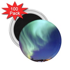 Aurora Borealis 2 25  Magnets (100 Pack)  by trendistuff