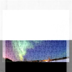 Aurora Borealis Rectangular Jigsaw Puzzl by trendistuff