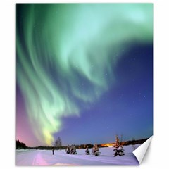 Aurora Borealis Canvas 8  X 10  by trendistuff