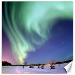 Aurora Borealis Canvas 12  X 12   by trendistuff