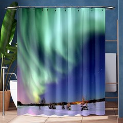 Aurora Borealis Shower Curtain 60  X 72  (medium) 