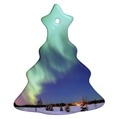 Aurora Borealis Ornament (christmas Tree) by trendistuff